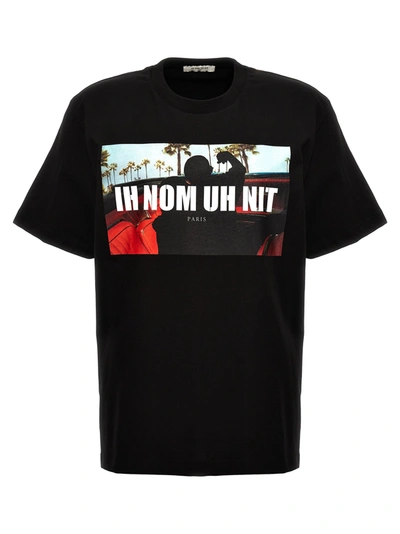 Shop Ih Nom Uh Nit Palms And Car T-shirt Black