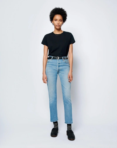 Shop Re/done Levi's High Rise Ankle Crop In 24