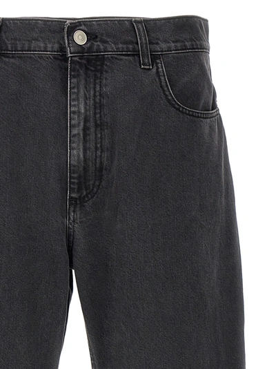 Shop 1017 Alyx 9 Sm Wide Leg With Buckle Jeans Black