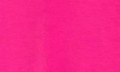 Shop Vince Camuto Crewneck T-shirt In Hot Pink