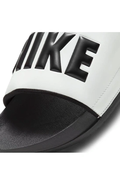 Shop Nike Offcourt Sport Slide In Black/ Summit White