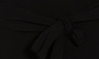 By Design Montana Balloon Sleeve Challis Maxi Dress In Black