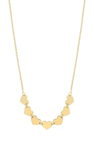 Shop Bony Levy 14k Gold Heart Trend Necklace In 14k Yellow Gold