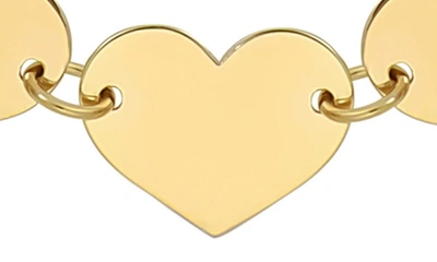 Shop Bony Levy 14k Gold Heart Trend Necklace In 14k Yellow Gold