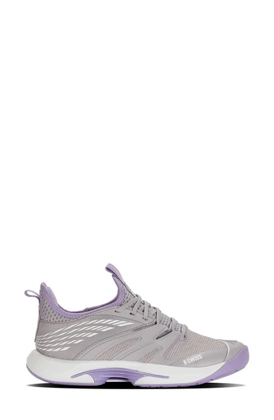 Shop K-swiss Speedtrac Sneaker In Rain/ White/ Purple