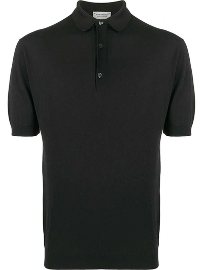 Shop John Smedley Shirts In Black