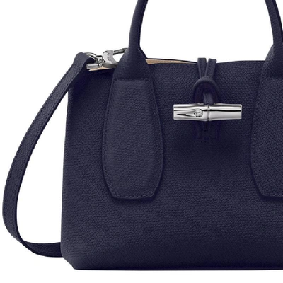 Shop Longchamp Bags In Mirtillo