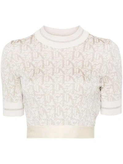 Shop Palm Angels Top In Beige