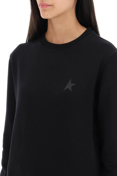 Shop Golden Goose 'athena' Crew-neck Sweatshirt Women In Black