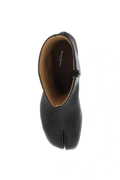 Shop Maison Margiela Tabi Flat Ankle Boots Men In Black