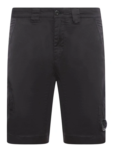 Shop C.p. Company Shorts In Black