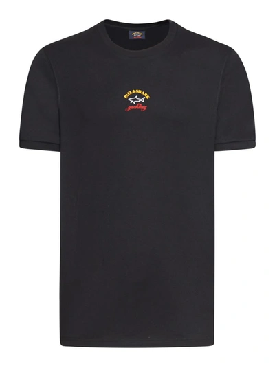 Shop Paul & Shark T-shirts In Black