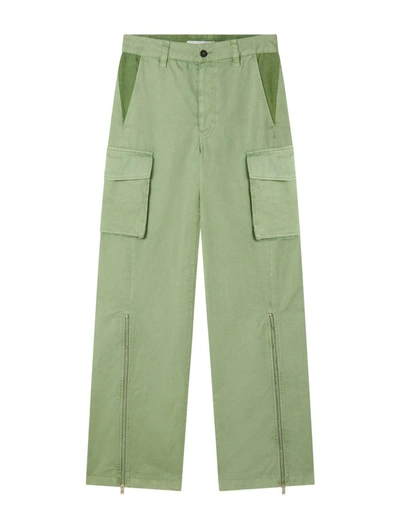 Shop Stella Mccartney Regular & Straight Leg Pants In Green