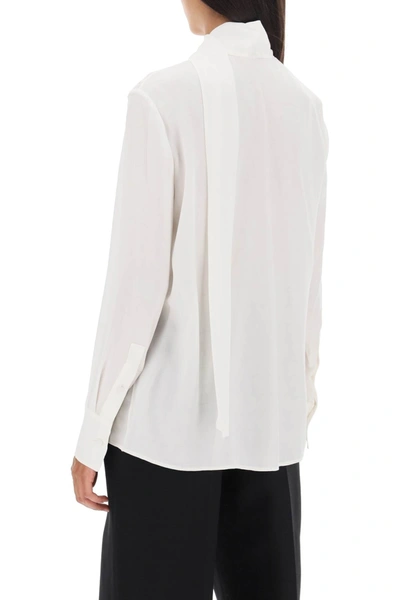 Shop Valentino Garavani Toile Iconographe Shirt In Silk Jacquard Women In White