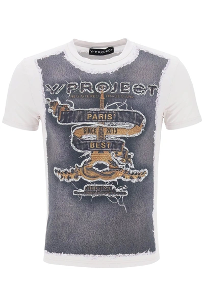 Shop Y/project Y Project Trompe L'oeil T-shirt Men In Multicolor