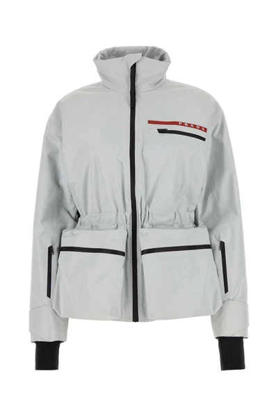 Shop Prada Jackets In White