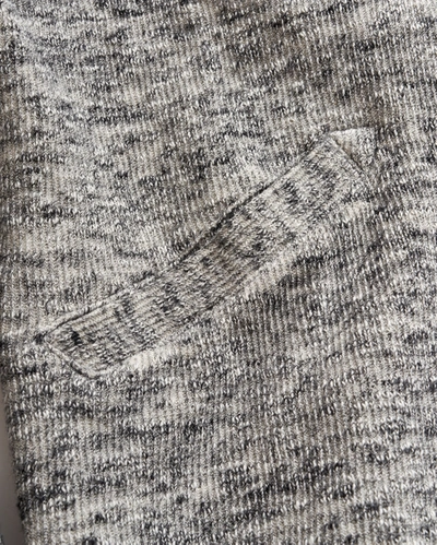 Shop Billy Reid Knit Track Jacket In Charcoal