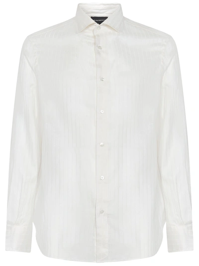 Shop Emporio Armani Shirt In Bianco