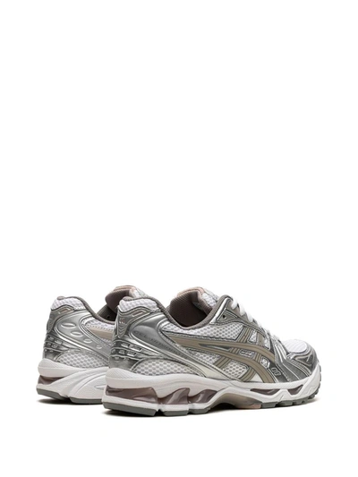 Shop Asics Gel-kayano 14 Sneakers In Grey