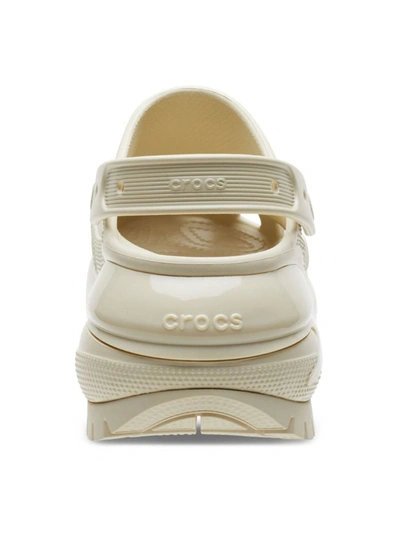 Shop Crocs Classis Mega Crush Clog Shoes In White