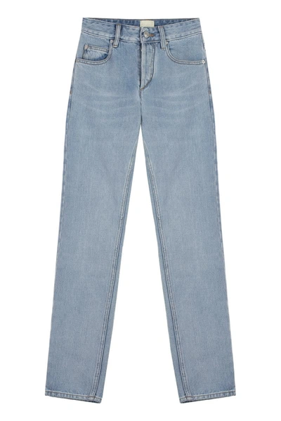 Shop Isabel Marant Jiliana High-rise Skinny-fit Jeans In Denim