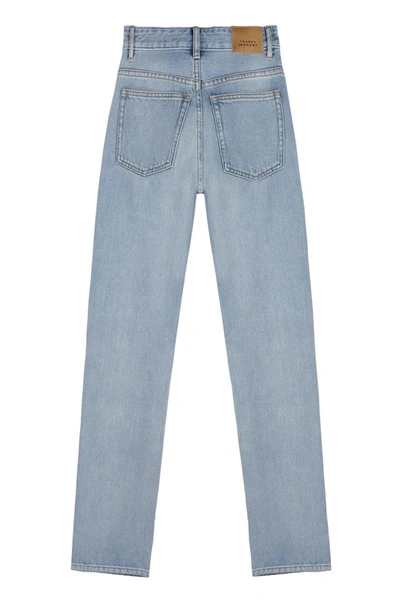 Shop Isabel Marant Jiliana High-rise Skinny-fit Jeans In Denim