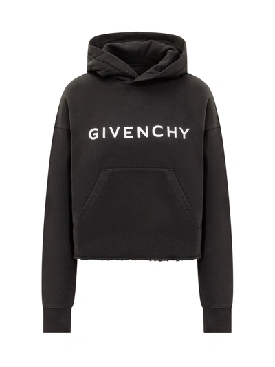 Shop Givenchy Hoodie In Black