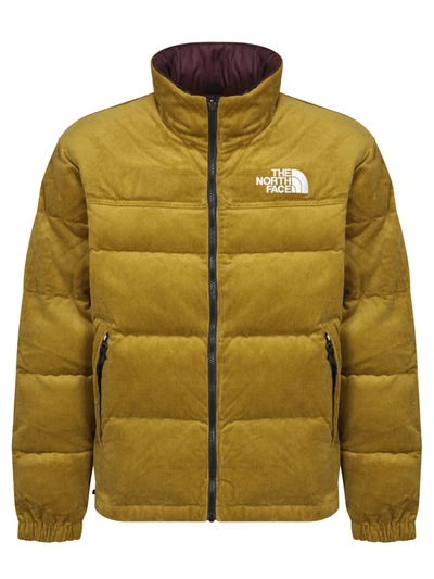 Shop The North Face Reversible Green/bordeaux Jacket