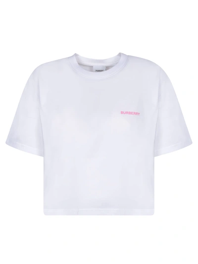 Shop Burberry Laney White T-shirt