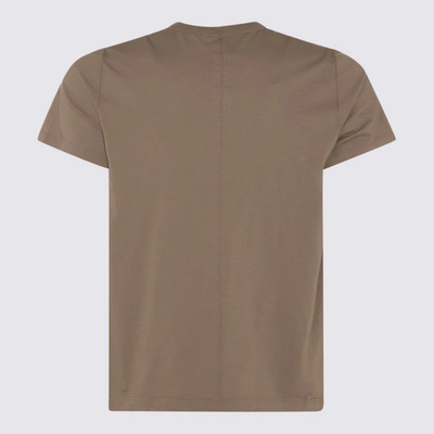 Shop Rick Owens T-shirts And Polos In Pearl