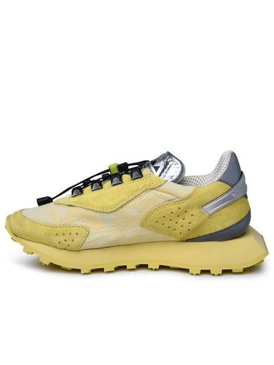 Shop Run Of Yellow Suede Blend Sneakers
