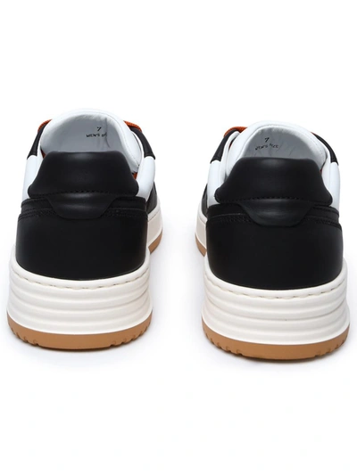 Shop Hogan Multicolor Leather Sneakers In White