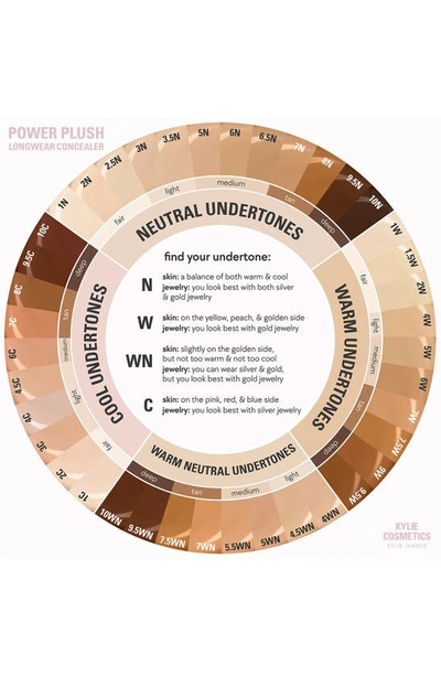 Kylie Cosmetics Power Plush Longwear Concealer In 7w