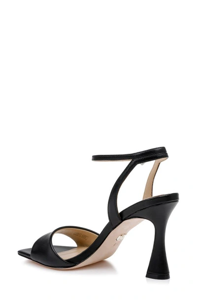 Shop Badgley Mischka Cady Ankle Strap Sandal In Black