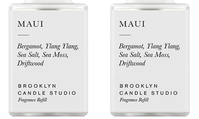 Shop Pura X Brooklyn Candle 2-pack Diffuser Fragrance Refills In Maui