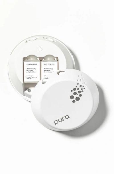 Shop Pura X Brooklyn Candle 2-pack Diffuser Fragrance Refills In Santorini