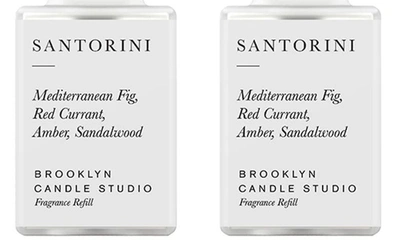 Shop Pura X Brooklyn Candle 2-pack Diffuser Fragrance Refills In Santorini