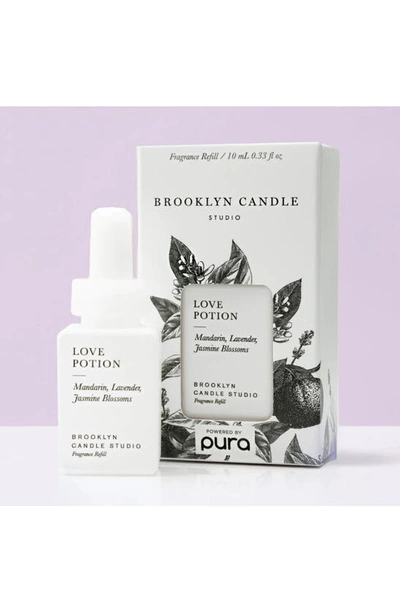 Pura X Brooklyn Candle 2-pack Diffuser Fragrance Refills In Love Potion