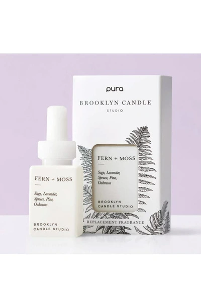 Pura X Brooklyn Candle 2-pack Diffuser Fragrance Refills In Fern And Moss