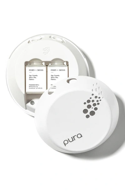 Pura X Brooklyn Candle 2-pack Diffuser Fragrance Refills In Fern And Moss