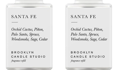 Shop Pura X Brooklyn Candle 2-pack Diffuser Fragrance Refills In Santa Fe