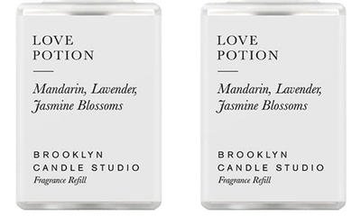 Pura X Brooklyn Candle 2-pack Diffuser Fragrance Refills In Love Potion