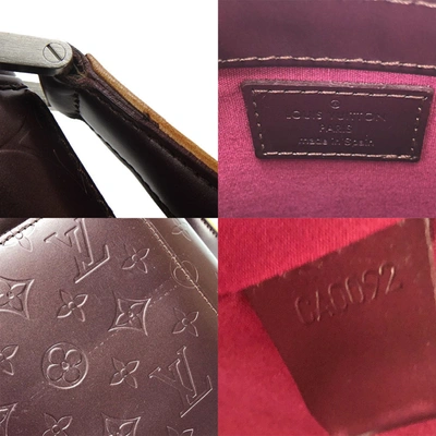 Pre-owned Louis Vuitton Allston Purple Canvas Shoulder Bag ()
