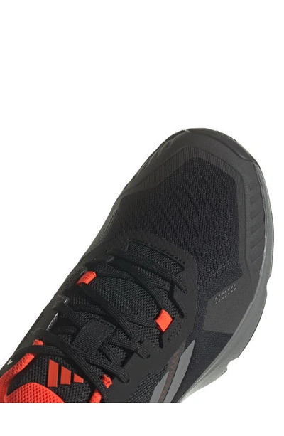 Shop Adidas Originals Terrex Soulstride Trail Running Shoe In Black/ Grey/ Solar Red