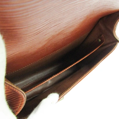 Pre-owned Louis Vuitton Cartouchière Brown Leather Shopper Bag ()
