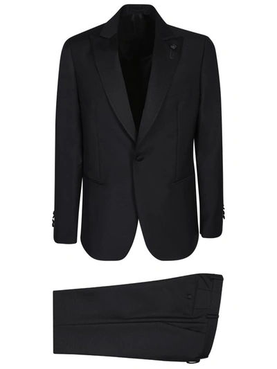 Shop Lardini Suits In Black
