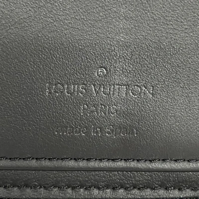 LOUIS VUITTON Pre-owned Portefeuille Zippy Black Leather Wallet  ()