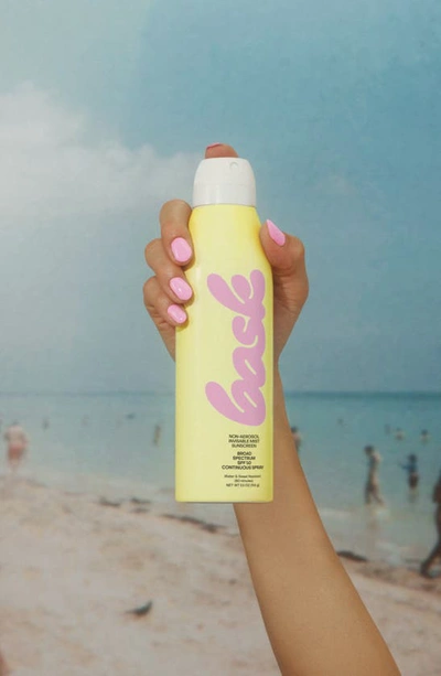 Bask Non-aerosol Invisible Mist Sunscreen Broad Spectrum Spf 50 Continuous Spray
