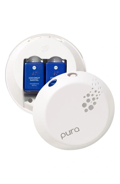 Shop Pura X Capri Blue 2-pack Diffuser Fragrance Refills In Coconut Santal