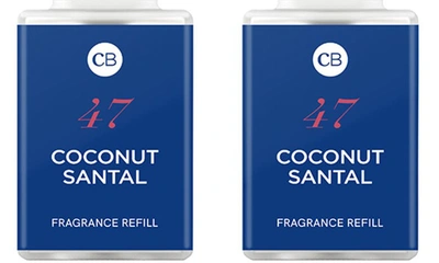 Pura X Capri Blue 2-pack Diffuser Fragrance Refills In Coconut Santal